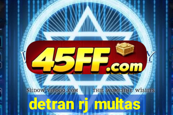 detran rj multas